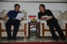 沁陽(yáng)市委副書記劉明勝一行蒞臨我調(diào)研