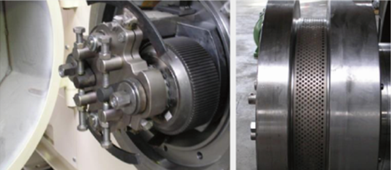 顆粒機(jī)壓輥環(huán)模間隙